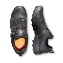 Mammut Wanderschuhe Ducan Low GTX (Tagestouren, BOA-Schnürsystem, wasserdicht) schwarz Herren